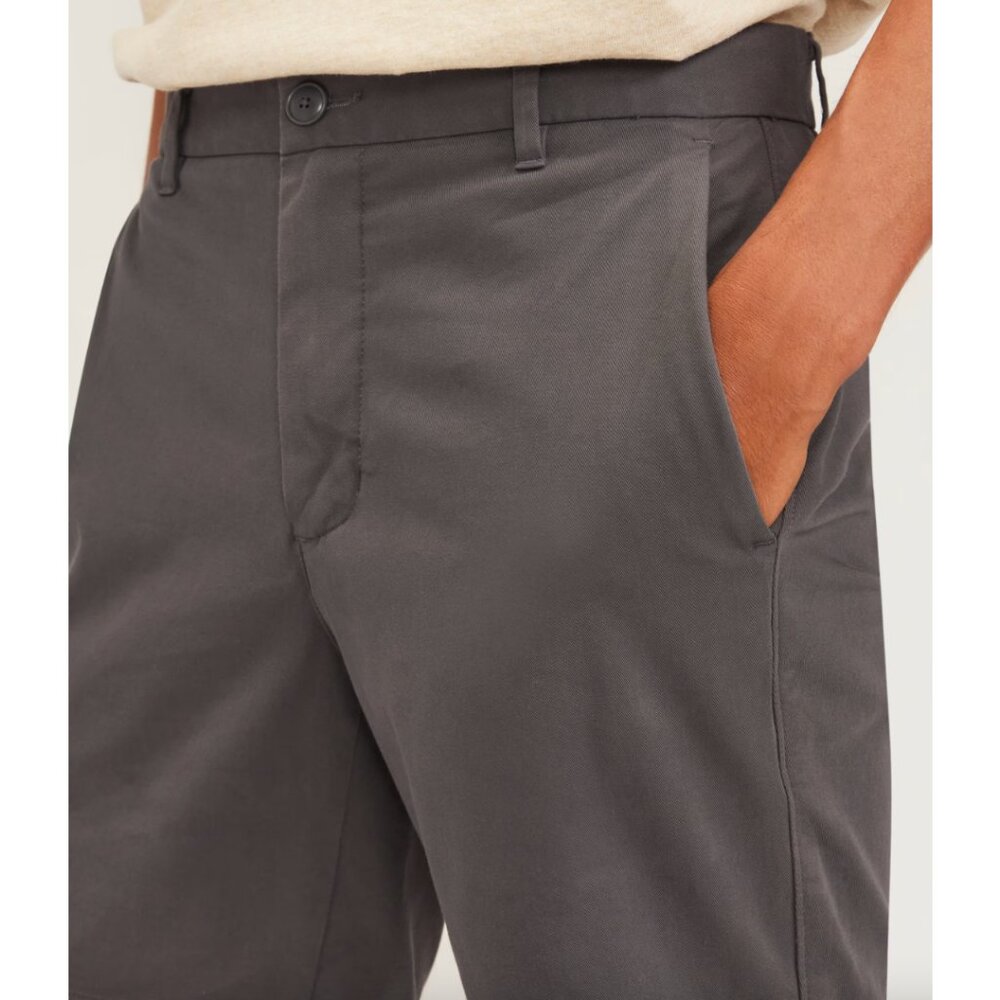 The 7” Slim Fit Performance Chino Short Slate Grey - Everlane NWT - Picture 2 of 9